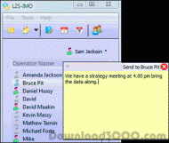 Live2support Sticky Notes Software screenshot